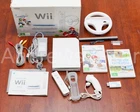 Nintendo Wii Console Mario Kart + Wii Sports Wheel HDMI Boxed MotionPlus