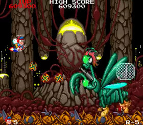 TAITO 1989 Insector X Arcade Video Game PCB JAMMA Board Only Tested & Working JP