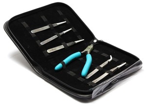 Excelta Tweezer Set, 6pcs