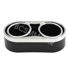 Car Dual Cup Holder Drink Can Bottle Coffee Holder Stand Dashboard Mount Storage