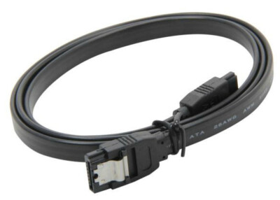 OKGEAR Black SATA II 3Gbs Cable 36in Right to Right GC36AKM (7 PACK)