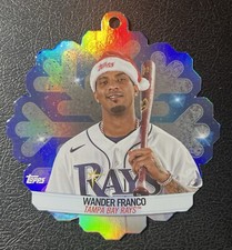 Wander Franco *NM* 2023 Topps Holiday - Oversized Ornaments Die-Cuts #MLBDC-11