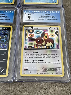 Pokémon Eevee Evolutions Promo Set BW87 BE88 BW89 BW90 BW91 Pokémon Eevee Evolutions Promo Set BW87 BE88 BW89 BW90 BW91