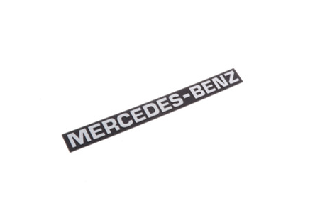 Badge / Lettrage Chromé "V8 Biturbo" De Qualité Origine Pour Mercedes - Décoration Calandre Ou Coffre