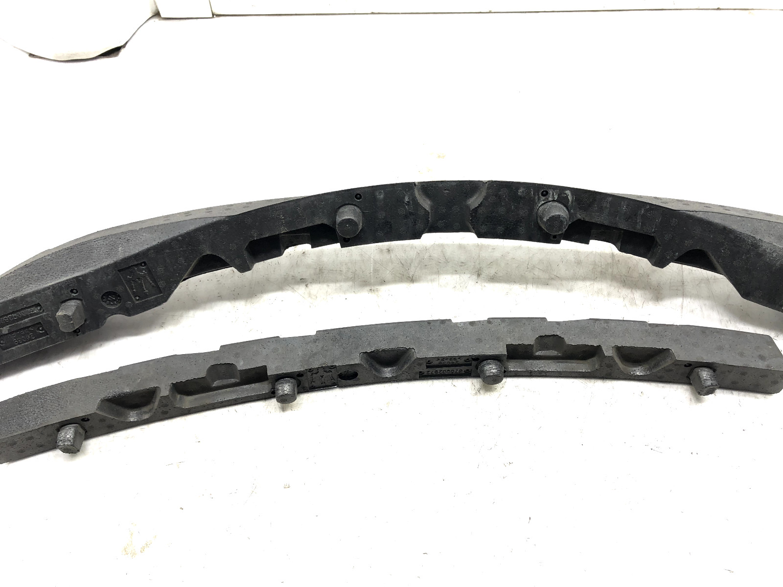 2014-2017 MASERATI QUATTROPORTE FRONT BUMPER IMPACT ABSORBER FOAM X2 OEM.