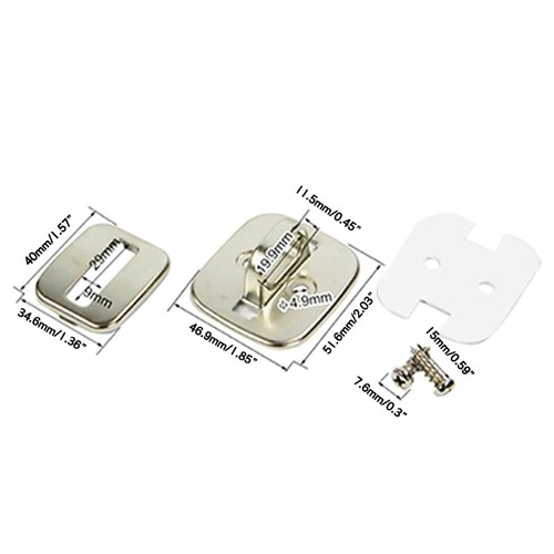 Desk Mount Anchor Accessory for Cable Locks Computer Anti-Theft Security Base - Afbeelding 8 van 8