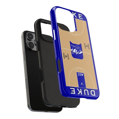 Duke Blue Devils Basketball Court Tough Phone Case - Picture 11 of 108
