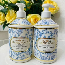 Home & Body Co La Tasse London Cotton Blossom Gel Wash Hand Soap 21.5 fl oz