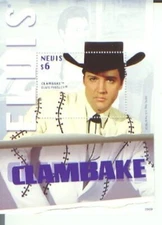 ELVIS PRESLEY: CLAMBAKE s/s MNH Nevis