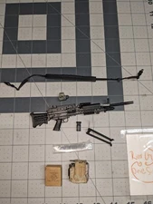1/6 E&S 26051S MK48 LMG w/ Accessories and Attachments