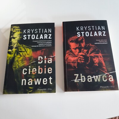 SET. krystian Stolarz. Zbawca. Dla Ciebie Nawet. polnische bücher