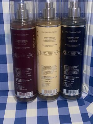 3 Pc Set- Bath and Body Works Fine Fragrance Body Mist Set