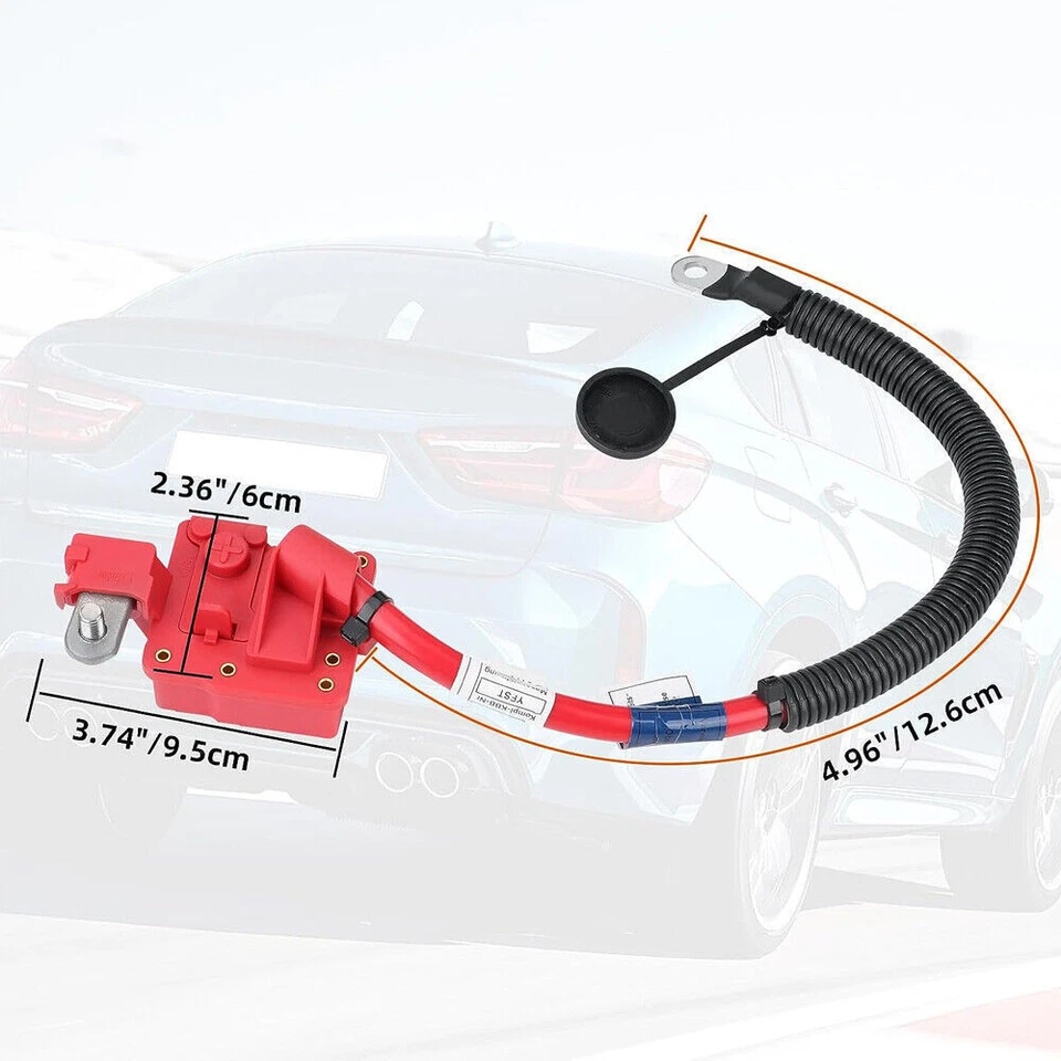 Nuevo cable de batería positivo para BMW X5 X6 E70 E71 2007 2008 2009-2014 61129217004 Foto 2 de 4