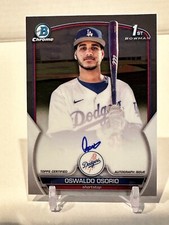 Oswaldo Osorio 2023 Bowman Chrome Auto Autograph #CPA-OO Rookie RC Dodgers 🔵
