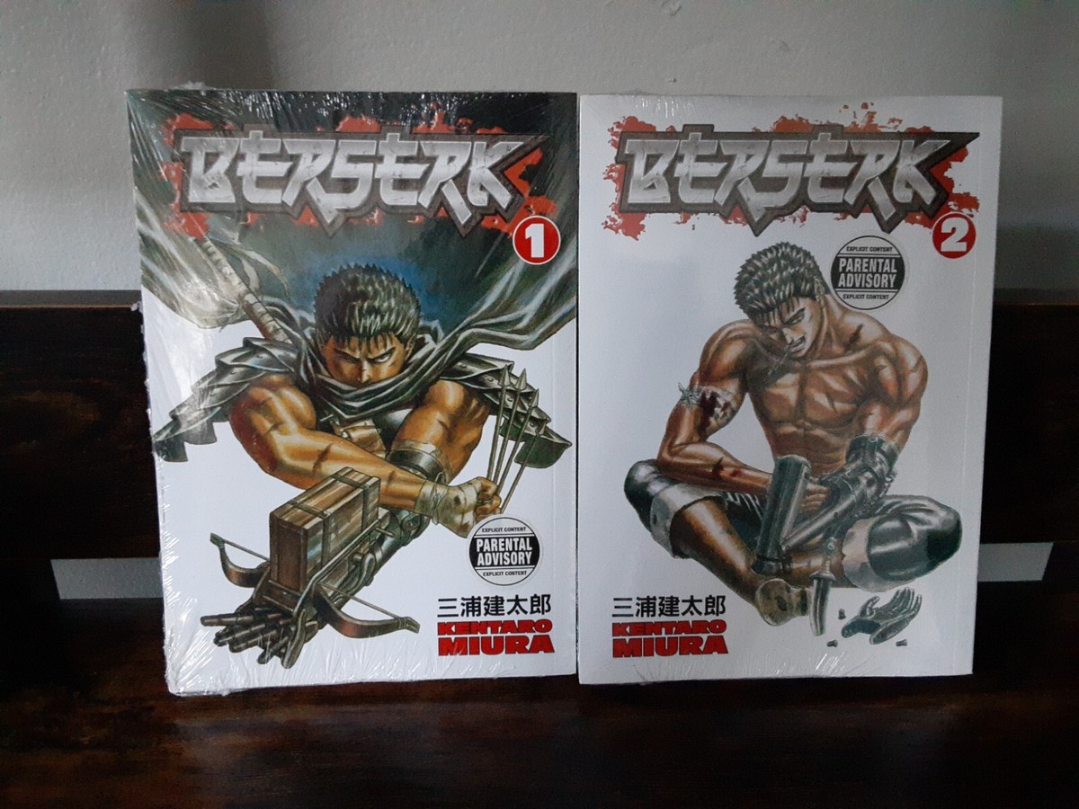 Berserk - Vol.1 & Vol.2 - Manga - Kentaro Miura - Dark Horse NEW