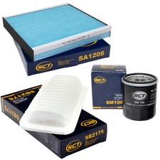 Inspektionspaket Filterset SCT für Toyota Yaris 1.0 1.3 VVT-i P9 69 PS 87 PS