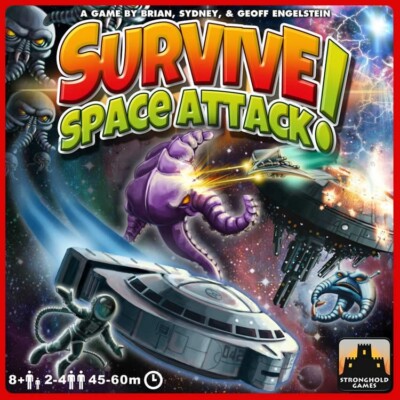 Survive Space Attack! Board Game Stronghold Games New Sealed