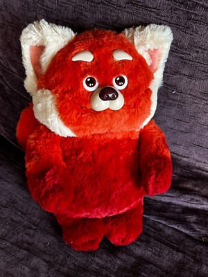 Disney Pixar Turning Red Orange & Cream Plush RED PANDA Mei Stuffed Animal Makes