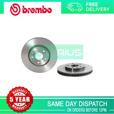 Fits Vauxhall Astra 2015- + Other Models Brake Discs Front Brembo