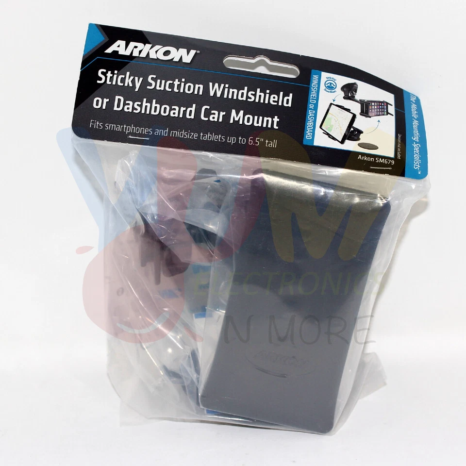 Windshield Dash Phone Car Mount Suction for Apple iPhone Note Galaxy S8 S9 S10 + - Image 2 of 3