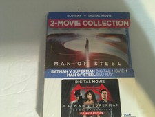 Man Of Steel Blu ray w/ batman vs superman digital copy Brand New