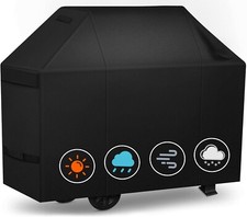 iCOVER 55 in Barbecue Gas Smoker Grill Cover,600D Fits Weber Char-Broil Nexgrill