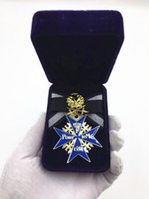 1PC Top Quality Deutsches Prussia Blue Max Pour le Merite with Gold Oak Leaves