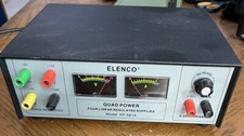 ELENCO PRECISION MODEL XP-581A QUAD POWER FOUR LINEAR REGULATED POWER SUPPLY