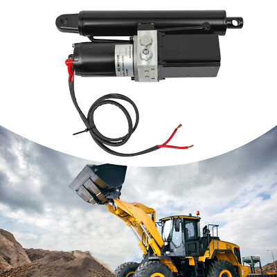 Heavy Duty Linear Actuator 8'' Stroke 4409 lbs Max Lift Electric Motor 12VDC 500W