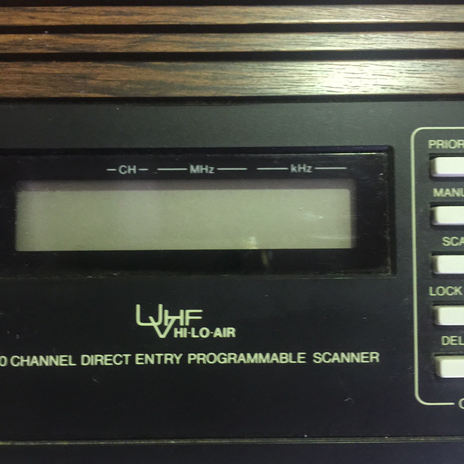 Buy Realistic VHF Scanning Receiver Pro-2023 20 Channel Direct Entry Scanner  Works online | eBay