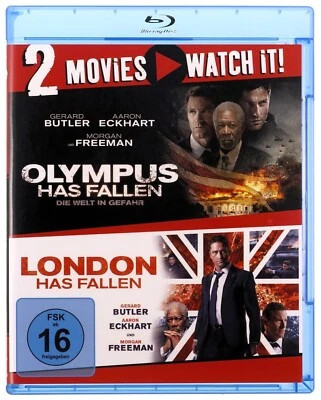 Olympus Has Fallen / London Has Fallen (2013 + 2016)[Blu-ray/Neu/OVP]Gerard Butl - Bild 1 von 2