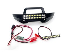 Front Bumper + LED Light Set w/ Control Board for Traxxas 1/10 Maxx 4S 8935
