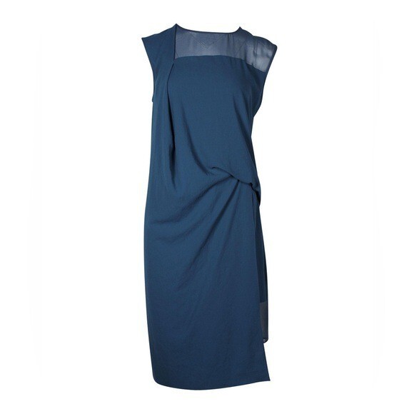 Helmut Lang blue shift dress Helmut Lang blue shift dress