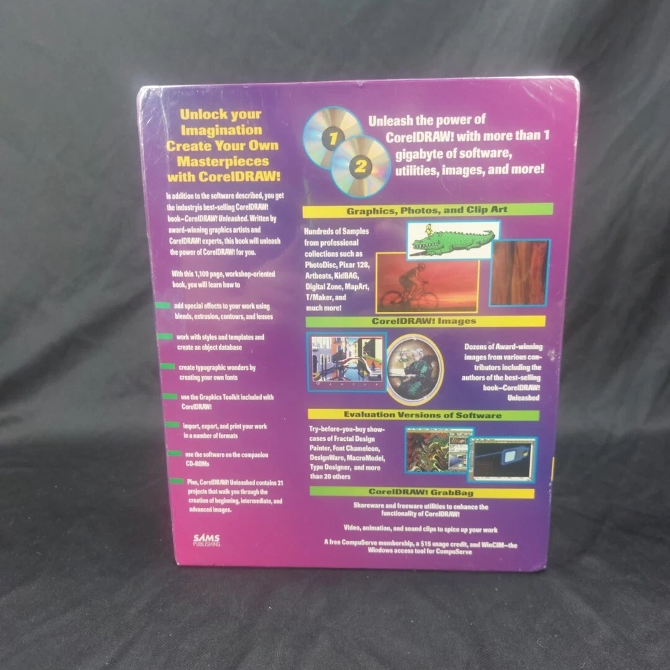 NIB CorelDraw 5 Companion Photo Image  Professional Editing Design Software - Image 4 of 4