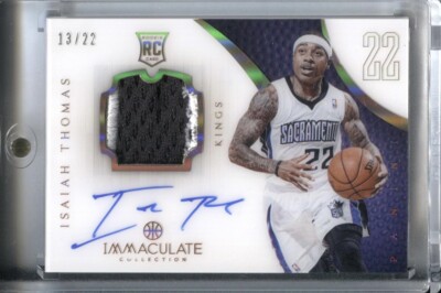 2012-13 Panini Immaculate Collection RPA RC Isaiah Thomas 13/22
