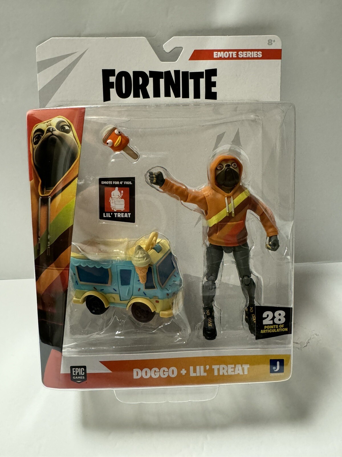 Fortnite Emote Series 4Inch Action Figure Doggo & Lil' Treat BRAND NEW