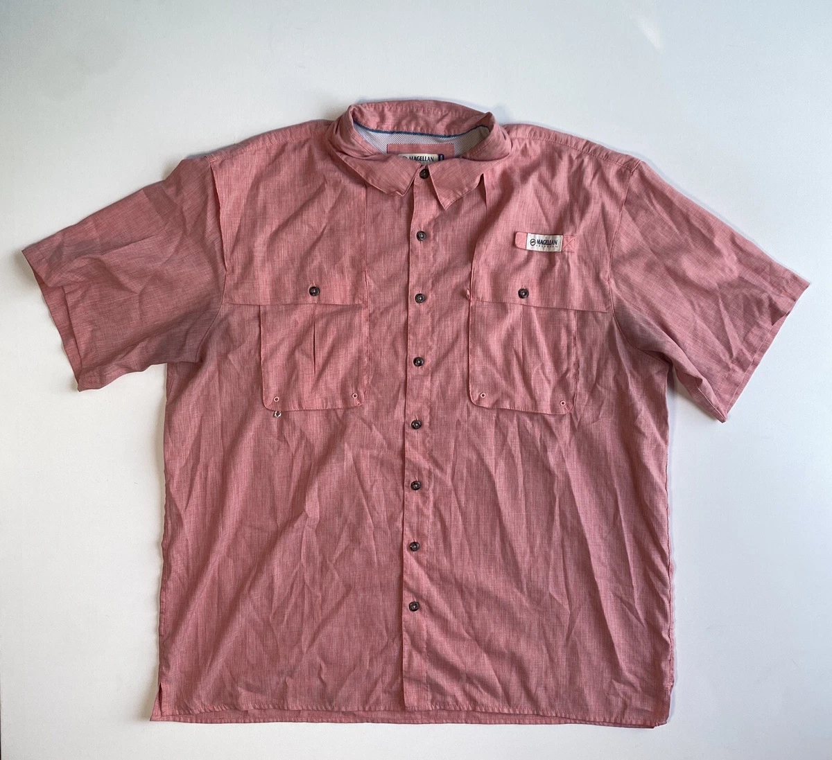 Chemise de pêche ventilée à manches courtes Magellan Outdoors Fish Gear