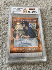 2014 DANNY DIEKROEGER Panini EEE  Orange Autograph #’d /10 ACE 9.25 Mint Cards