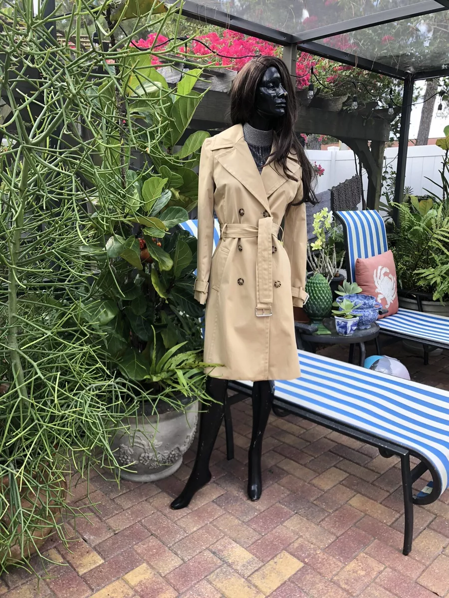 Michael kor trench coat 2025