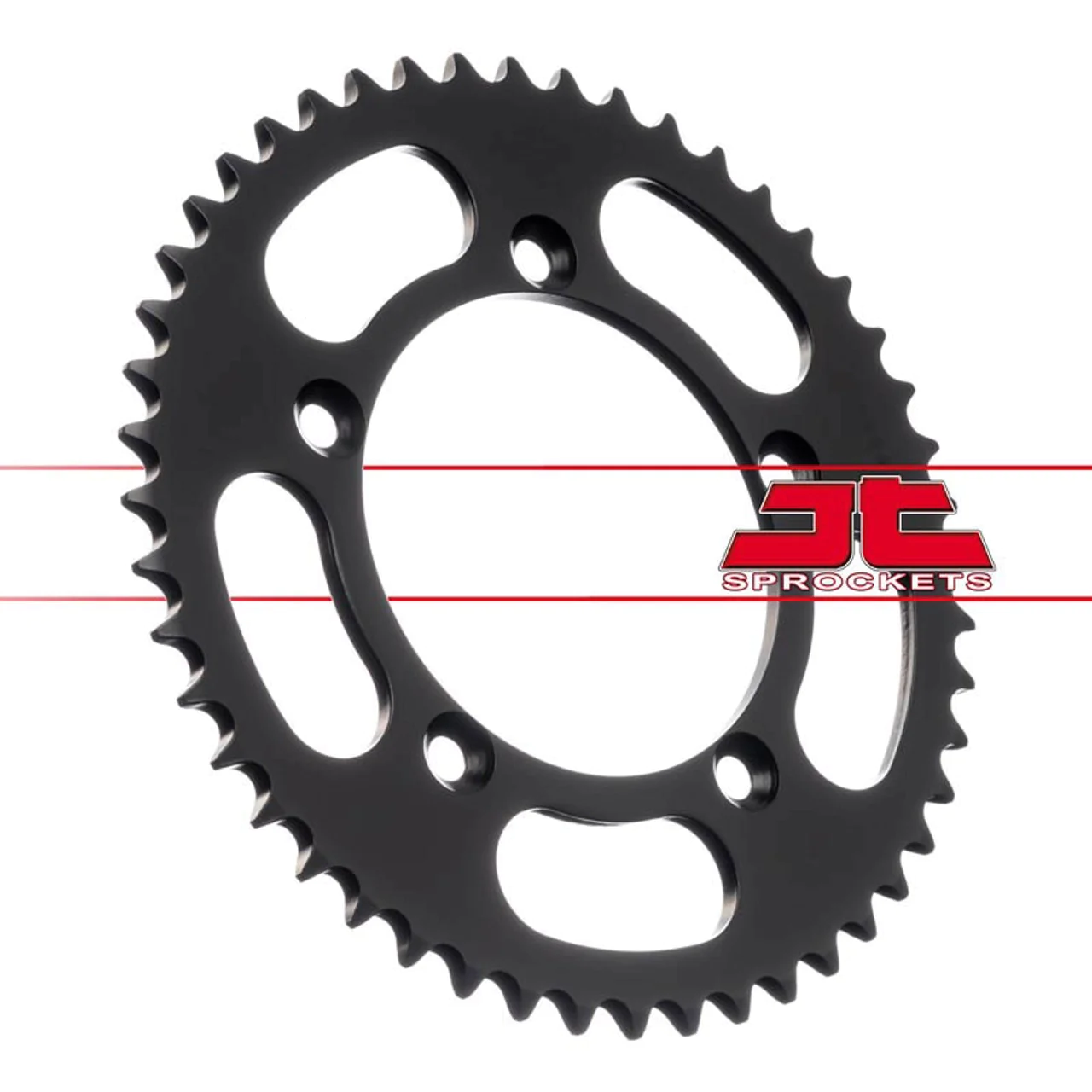 JT Steel Rear Sprocket Yamaha YZ80/85 93-26, Suzuki RM80/85 84-08 Black