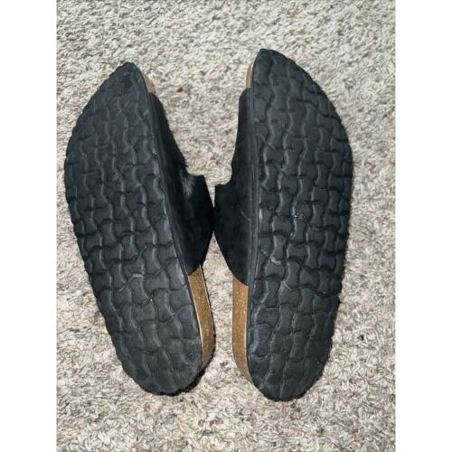 Cushionaire Lauri Cork Footbed Sandal with +Comfort Women's Size 8 1/2 M Black - Picture 3 of 3