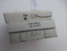 Ceramic Cement 1.2 Ohm 130 Ohm 220 Ohm 10% 20W Resistor High Power