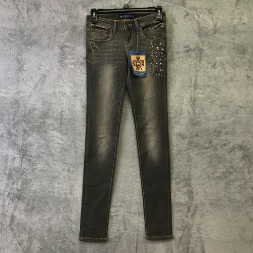 Just USA Womens 0 Gray Denim Jeans New 