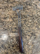 Vintage CUTCO Whisk Mixer Stirrer #1060 - Brown Swirl Handle Made In USA Frother