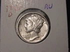 1945-D MERCURY DIME AU POPULAR DATE SHIPS FREE