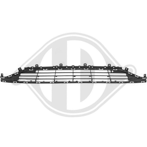 LüFtungsgitter StoßFäNger Diederichs 1808045 Hd Priority Parts FüR Opel Mitte-image