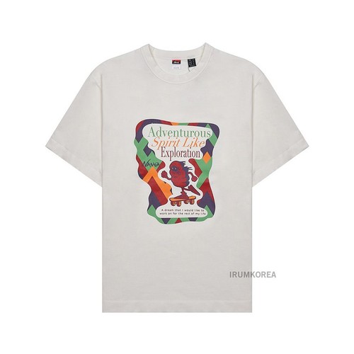 Other Brand N2500 1M102 C WHT SS25 Men's Hybrid T-Shirt 137992953
