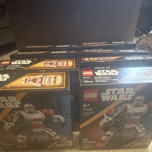 LEGO Star Wars Clone Shock Trooper Mech set 75448, 8 count