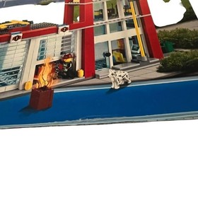 LEGO City 60004 Fire Station Instructions 1-2-3-4-5 Complete Lot - MANUALS ONLY