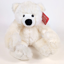 Gund TAGS 15" Schatzi White Cream Plush Furry Teddy Bear Stuffed Animal Big Nose